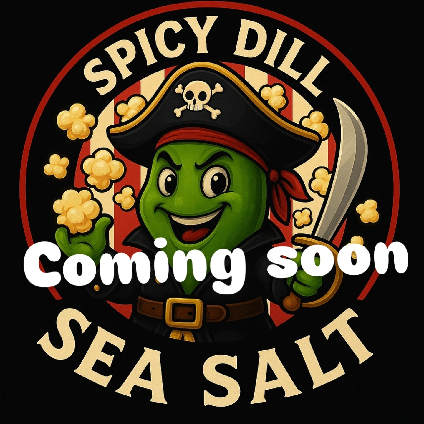 50g Spicy dill salt popcorn seasoning
