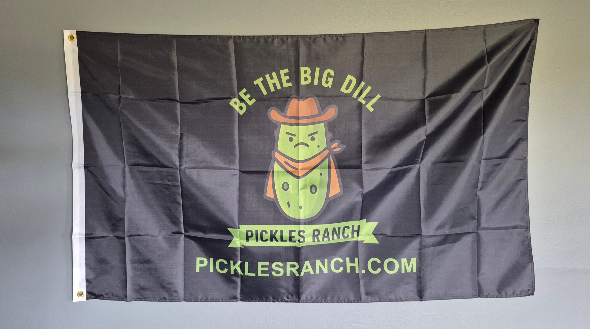 Pickles Ranch "Be the Big Dill" Flag
🔥 Limited Edition