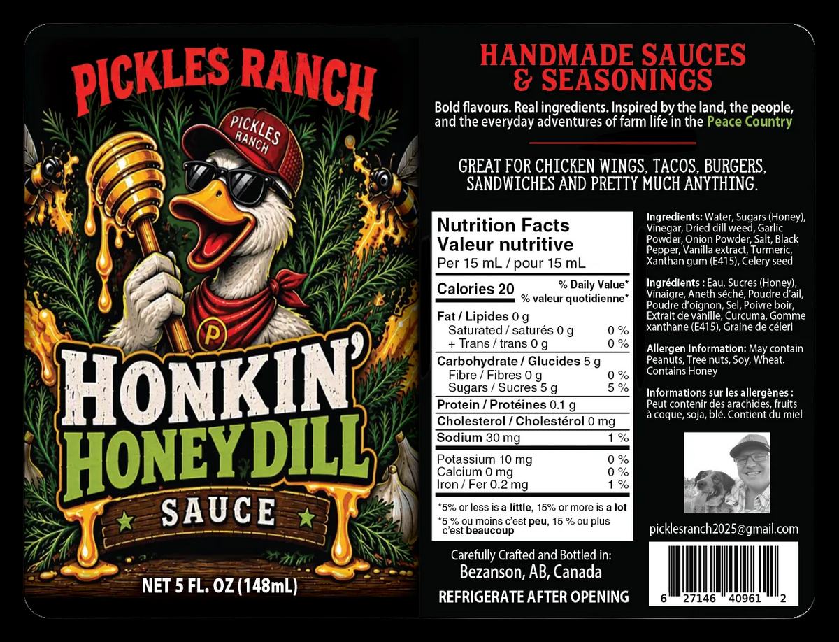 HONKIN HONEY DILL