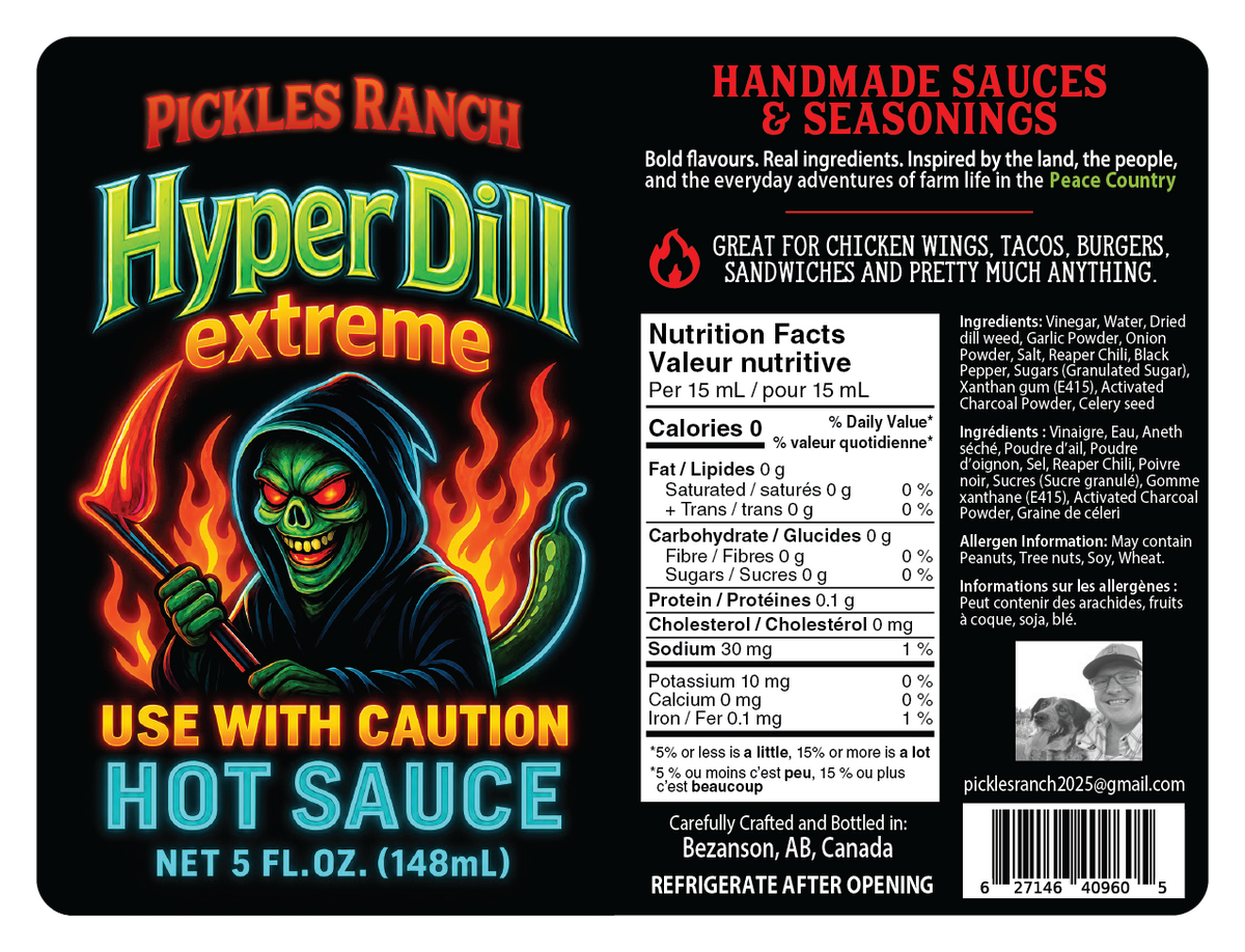 🖤 Hyper Dill Extreme – 148 mL