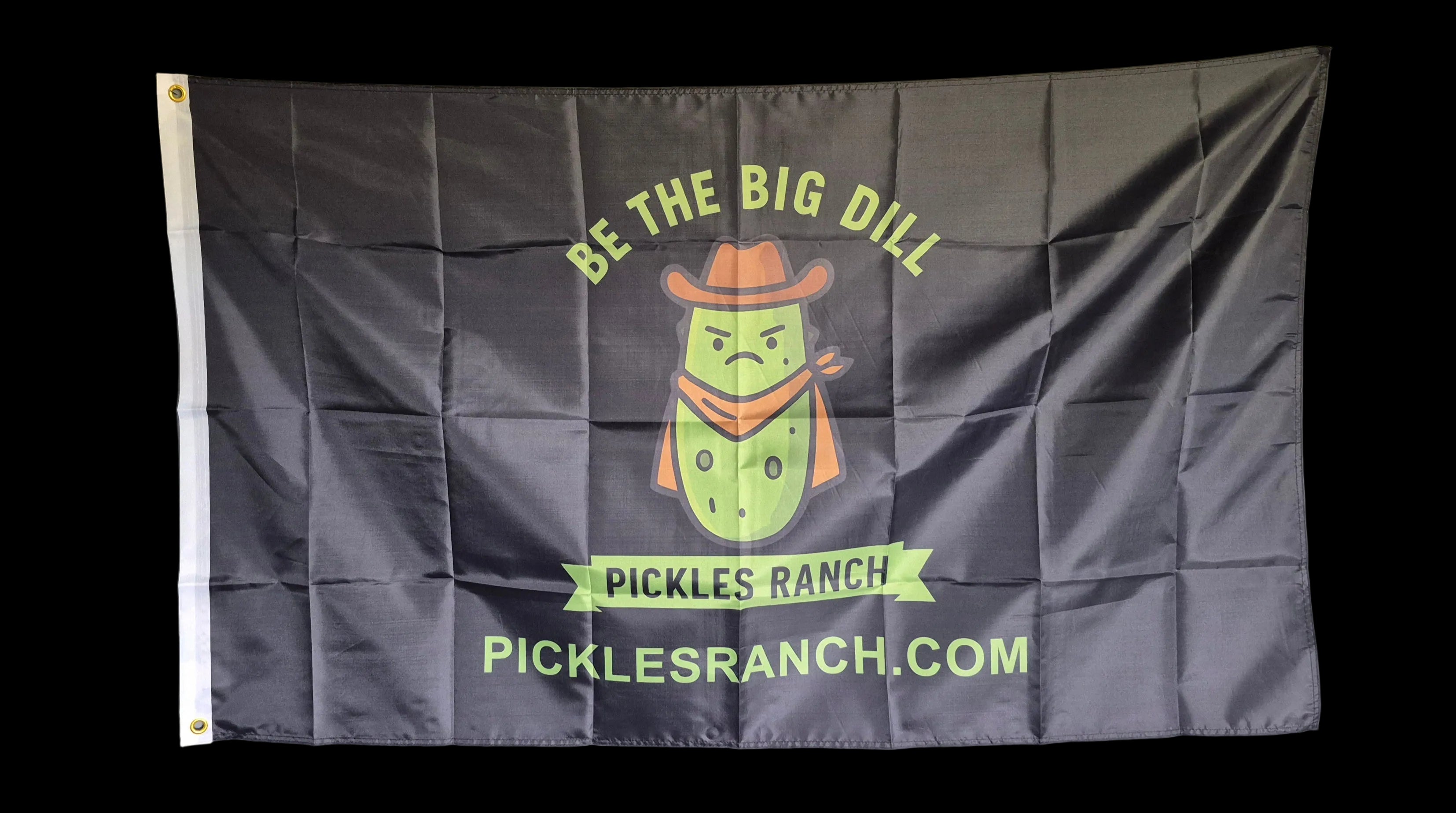 Pickles Ranch "Be the Big Dill" Flag
🔥 Limited Edition