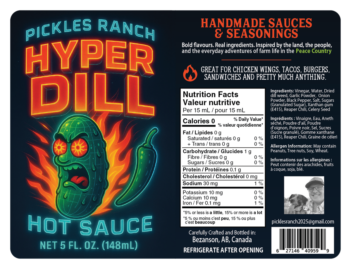 🖤 Hyper Dill  – 148 mL