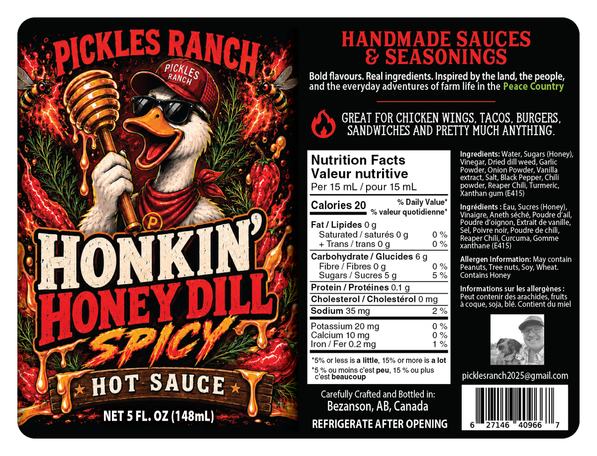 SPICY HONKIN HONEY DILL