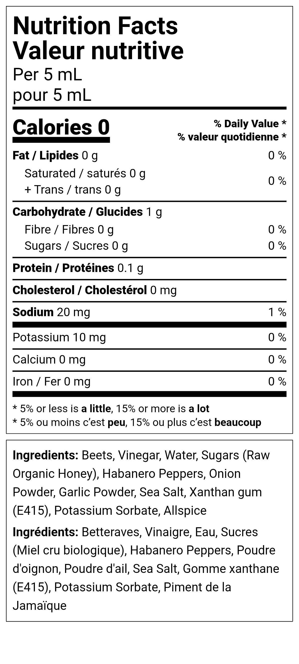 Pickled beet hot sauce